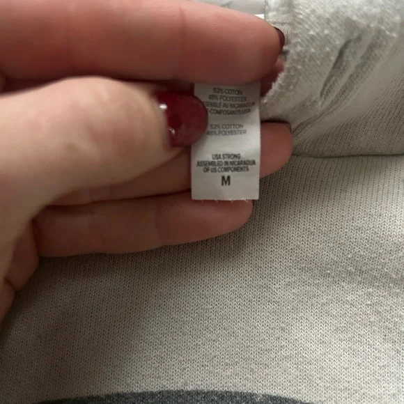 Smiley Face Cream Hoodie - Picture 5 of 5